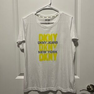 DKNY Jeans White Tee